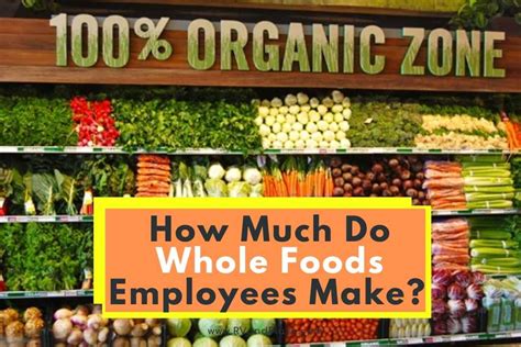 <b>Whole</b> <b>Foods</b> Market salaries vary by department as well. . How much do whole foods employees make